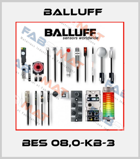 BES 08,0-KB-3  Balluff