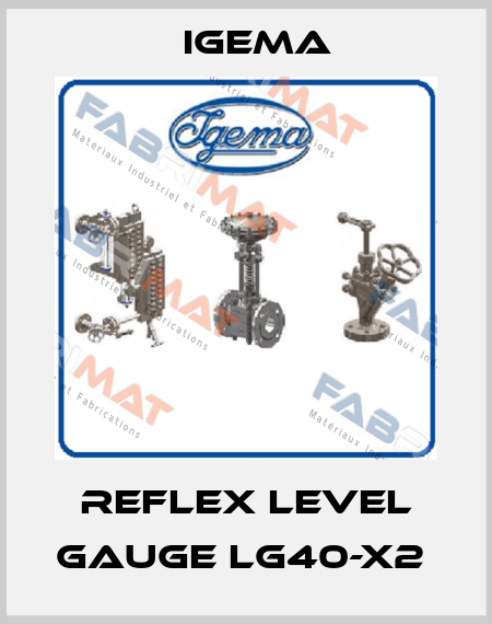Reflex level gauge LG40-x2  Igema