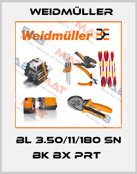 BL 3.50/11/180 SN BK BX PRT  Weidmüller