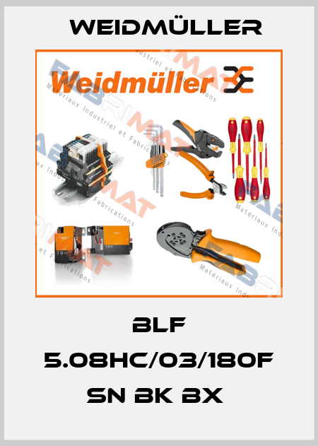 BLF 5.08HC/03/180F SN BK BX  Weidmüller
