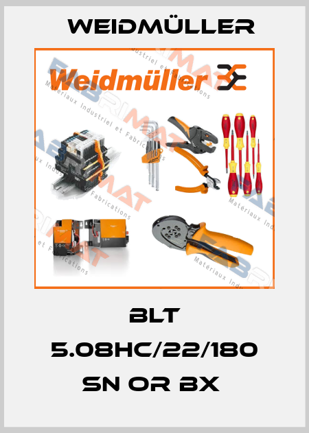 BLT 5.08HC/22/180 SN OR BX  Weidmüller