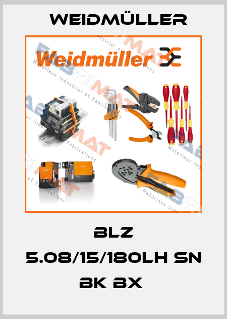 BLZ 5.08/15/180LH SN BK BX  Weidmüller