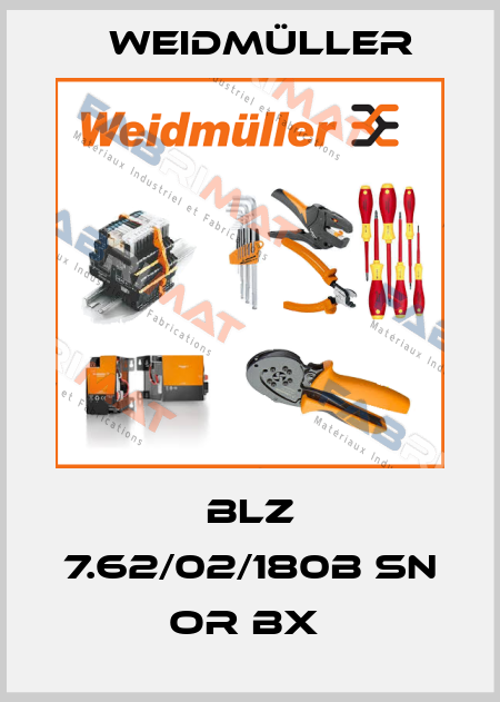 BLZ 7.62/02/180B SN OR BX  Weidmüller