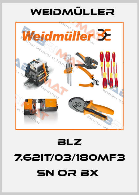 BLZ 7.62IT/03/180MF3 SN OR BX  Weidmüller