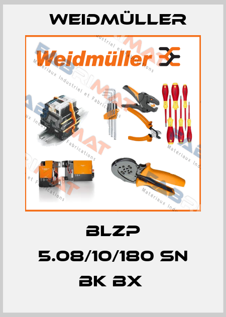 BLZP 5.08/10/180 SN BK BX  Weidmüller