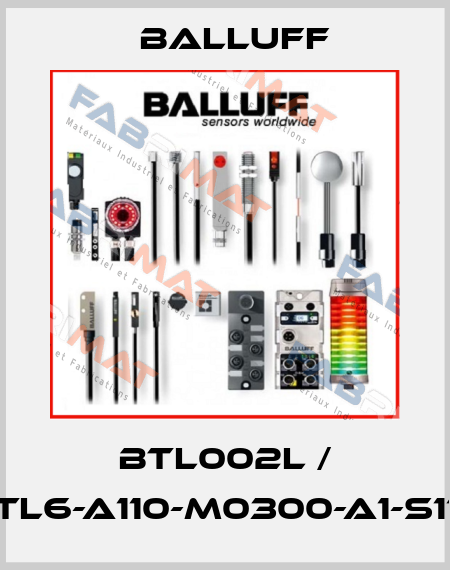 BTL002L / BTL6-A110-M0300-A1-S115 Balluff