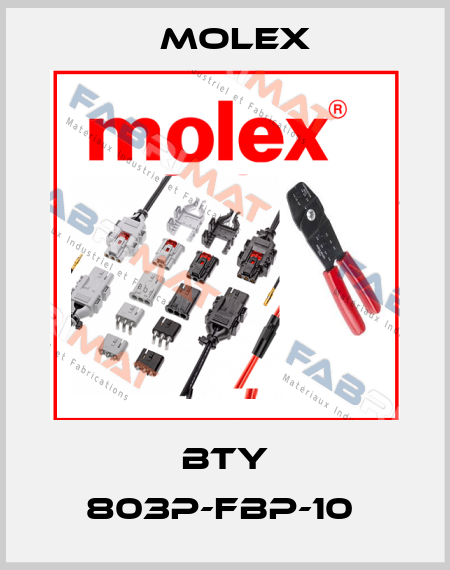 BTY 803P-FBP-10  Molex