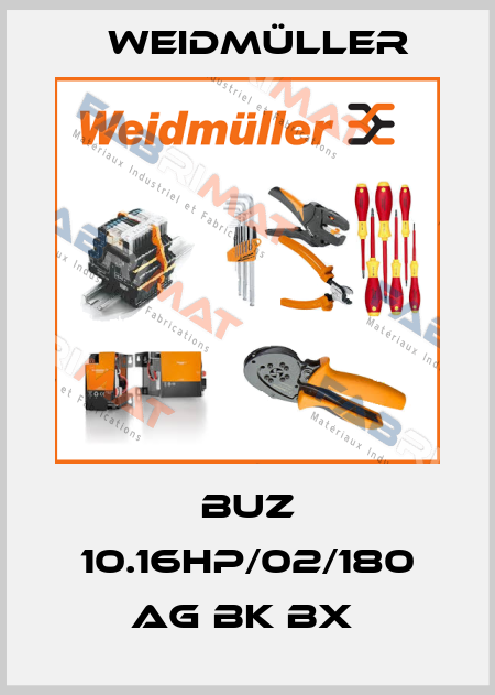 BUZ 10.16HP/02/180 AG BK BX  Weidmüller
