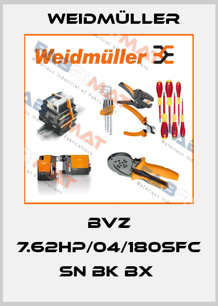 BVZ 7.62HP/04/180SFC SN BK BX  Weidmüller