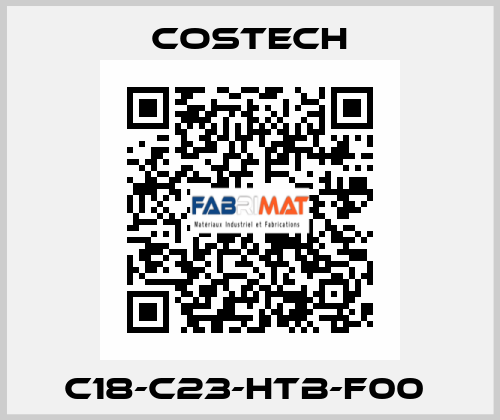 C18-C23-HTB-F00  Costech