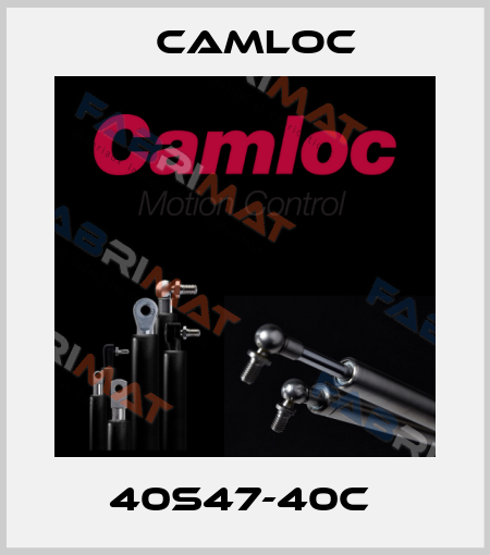 40S47-40C  Camloc