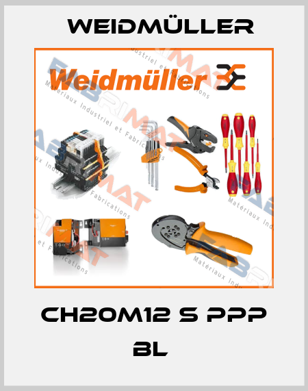 CH20M12 S PPP BL  Weidmüller