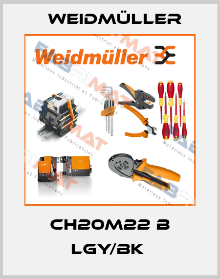 CH20M22 B LGY/BK  Weidmüller