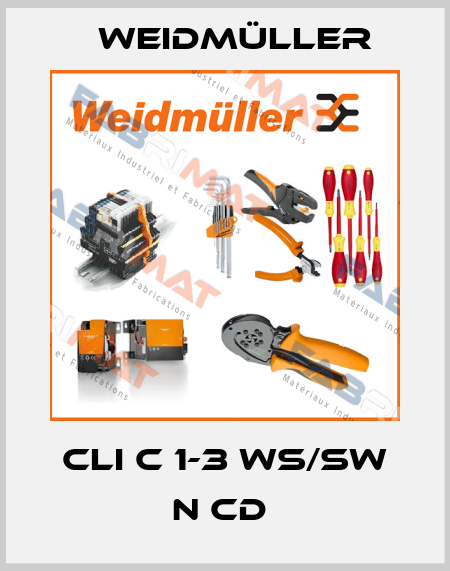 CLI C 1-3 WS/SW N CD  Weidmüller