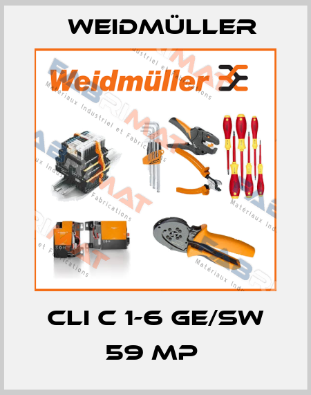 CLI C 1-6 GE/SW 59 MP  Weidmüller
