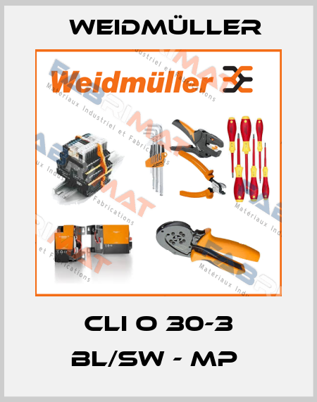 CLI O 30-3 BL/SW - MP  Weidmüller