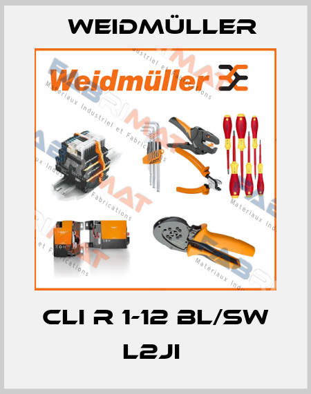 CLI R 1-12 BL/SW L2JI  Weidmüller