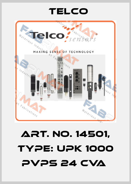 Art. No. 14501, Type: UPK 1000 PVPS 24 CVA  Telco
