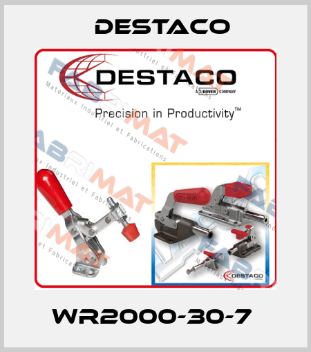 WR2000-30-7  Destaco