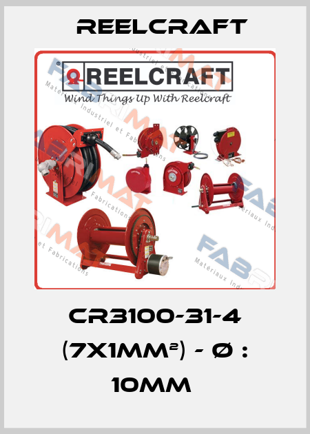 CR3100-31-4 (7X1MM²) - Ø : 10MM  Reelcraft