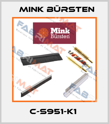 C-S951-K1  Mink Bürsten