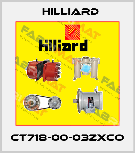 CT718-00-03ZXCO Hilliard