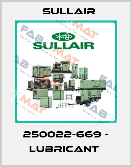 250022-669 - LUBRICANT  Sullair