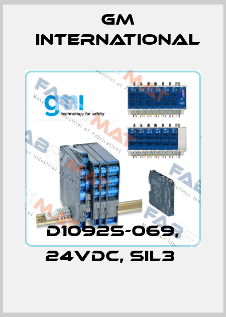 D1092S-069, 24VDC, SIL3  GM International