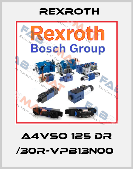 A4VSO 125 DR /30R-VPB13N00  Rexroth