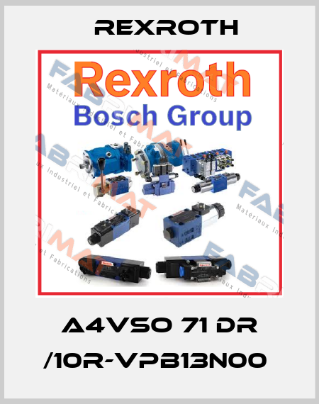 A4VSO 71 DR /10R-VPB13N00  Rexroth