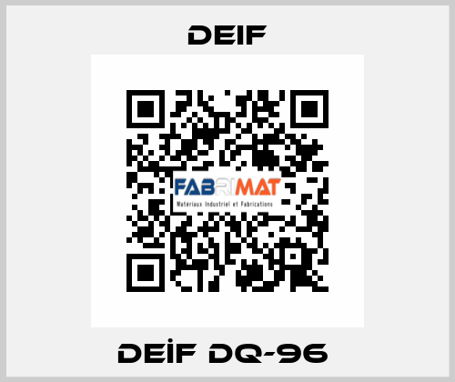 DEİF DQ-96  Deif