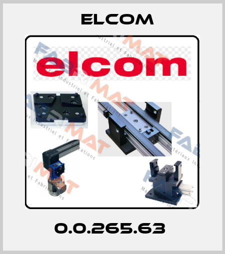 0.0.265.63  Elcom