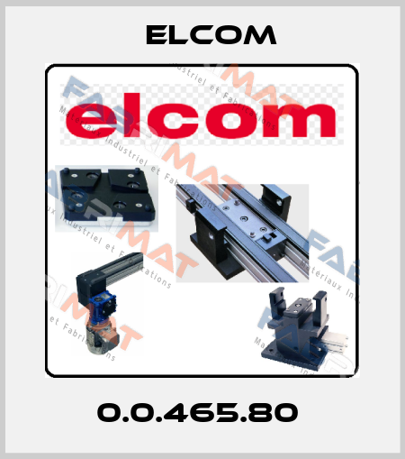 0.0.465.80  Elcom