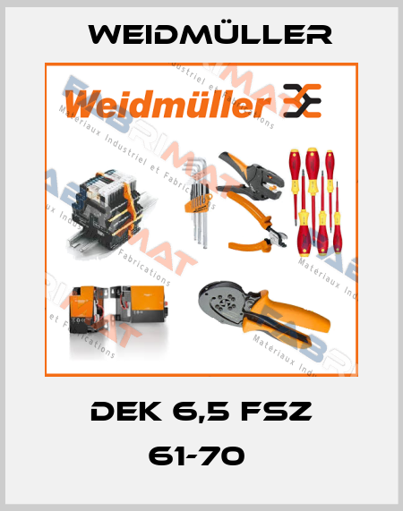 DEK 6,5 FSZ 61-70  Weidmüller