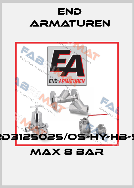 DG2D3125025/OS-HY-HB-SBR max 8 bar End Armaturen