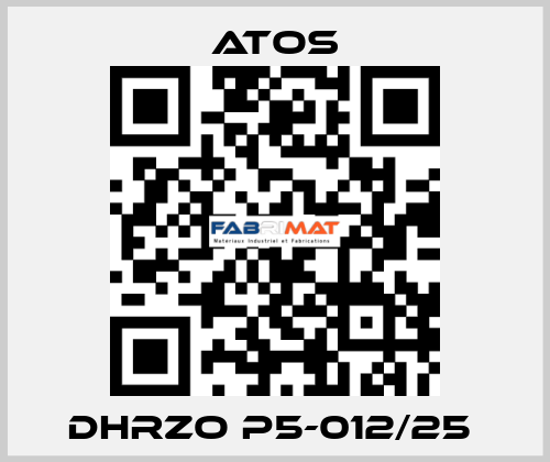 DHRZO P5-012/25  Atos