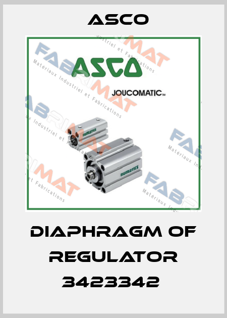 DIAPHRAGM OF REGULATOR 3423342  Asco