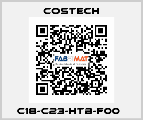 C18-C23-HTB-F00   Costech