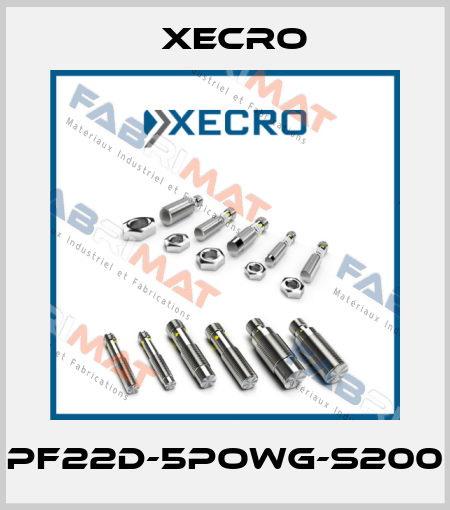 PF22D-5POWG-S200 Xecro