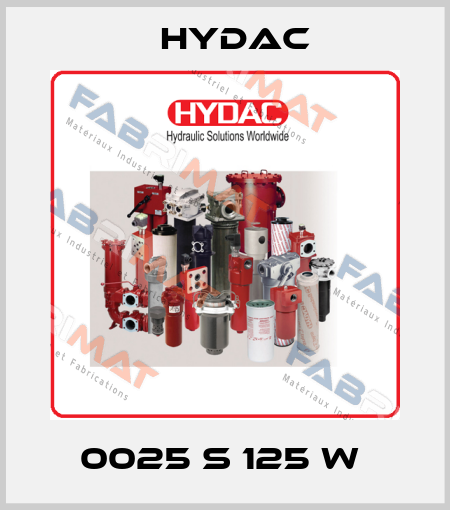 0025 S 125 W  Hydac