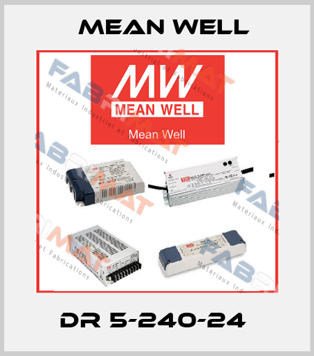 DR 5-240-24  Mean Well