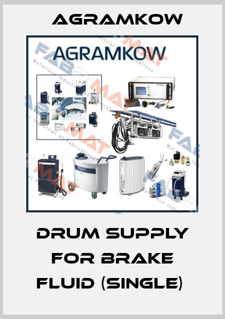 DRUM SUPPLY FOR BRAKE FLUID (SINGLE)  Agramkow