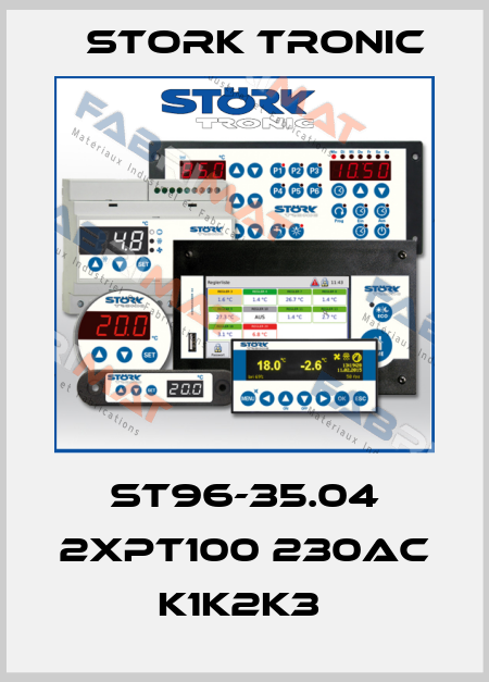 ST96-35.04 2xPT100 230AC K1K2K3  Stork tronic
