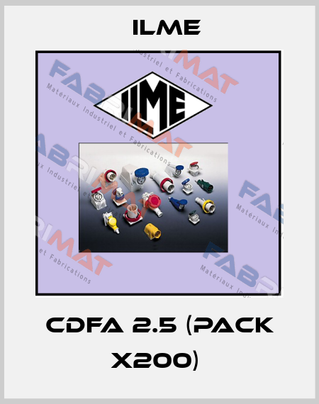 CDFA 2.5 (pack x200)  Ilme