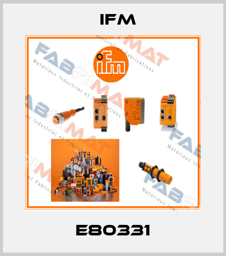 E80331 Ifm