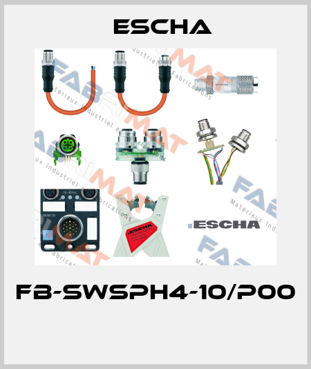 FB-SWSPH4-10/P00  Escha