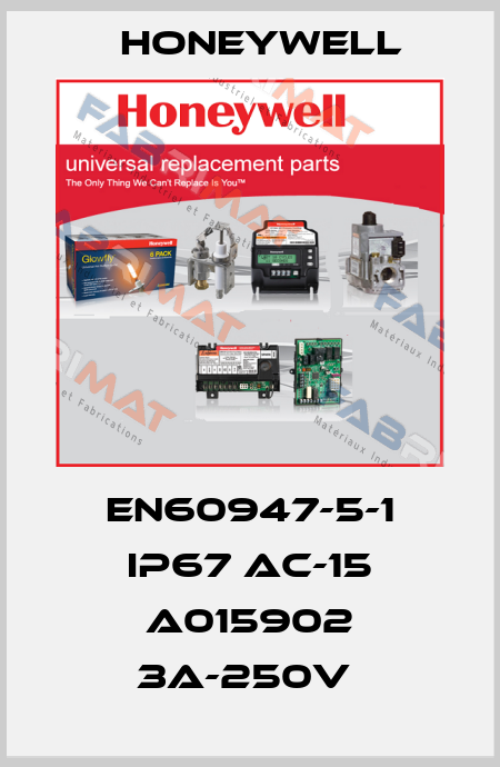 EN60947-5-1 IP67 AC-15 A015902 3A-250V  Honeywell