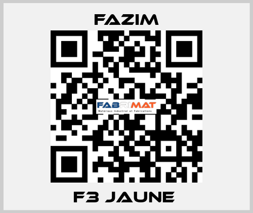 F3 JAUNE  Fazim