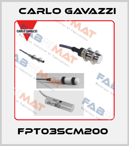 FPT03SCM200  Carlo Gavazzi