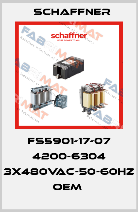 FS5901-17-07 4200-6304 3x480VAC-50-60Hz OEM  Schaffner